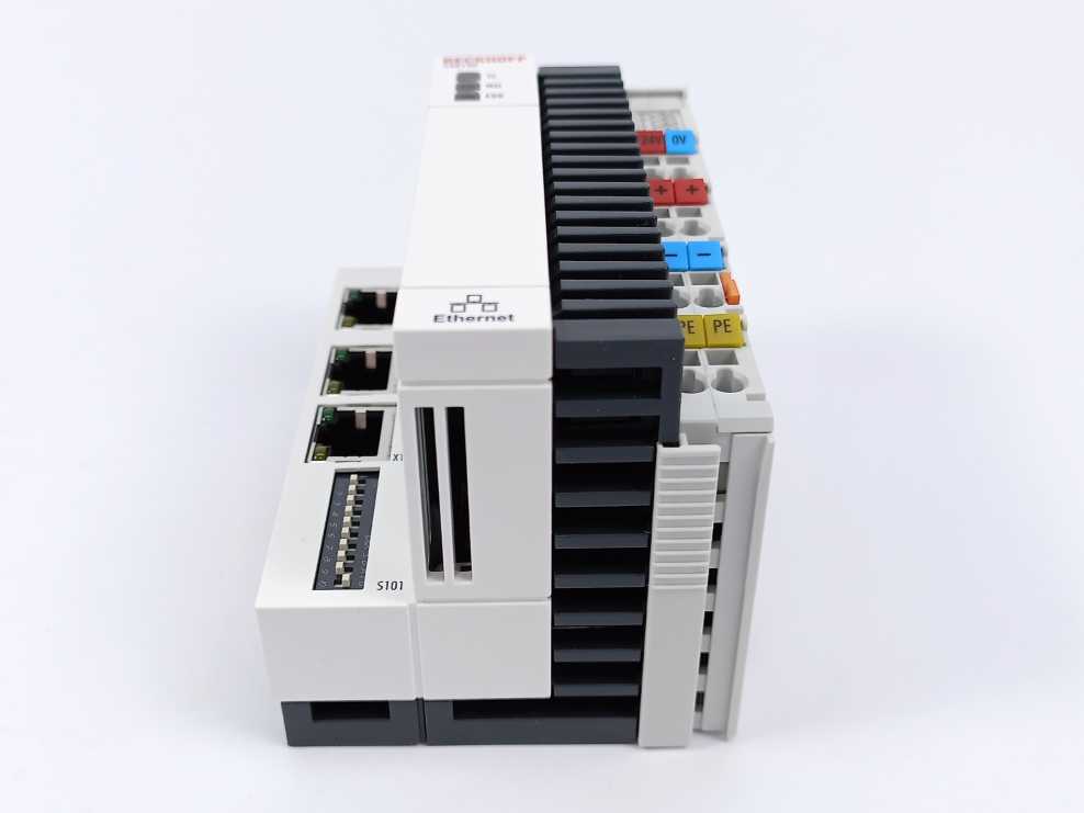 Beckhoff CX8190 Embedded PC with Arm Cortex-A9 and 2-port Ethernet switch