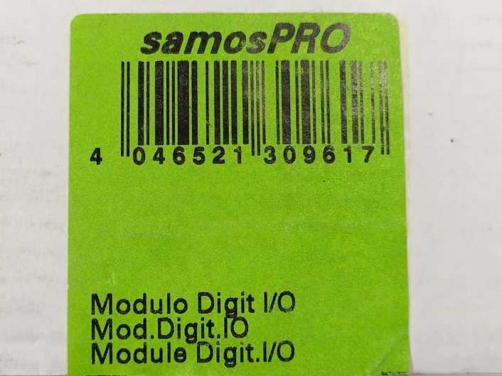 Wieland R1.190.0030.0 SP-SDIO84-P1-K-A Digital I/O-module DC 24V