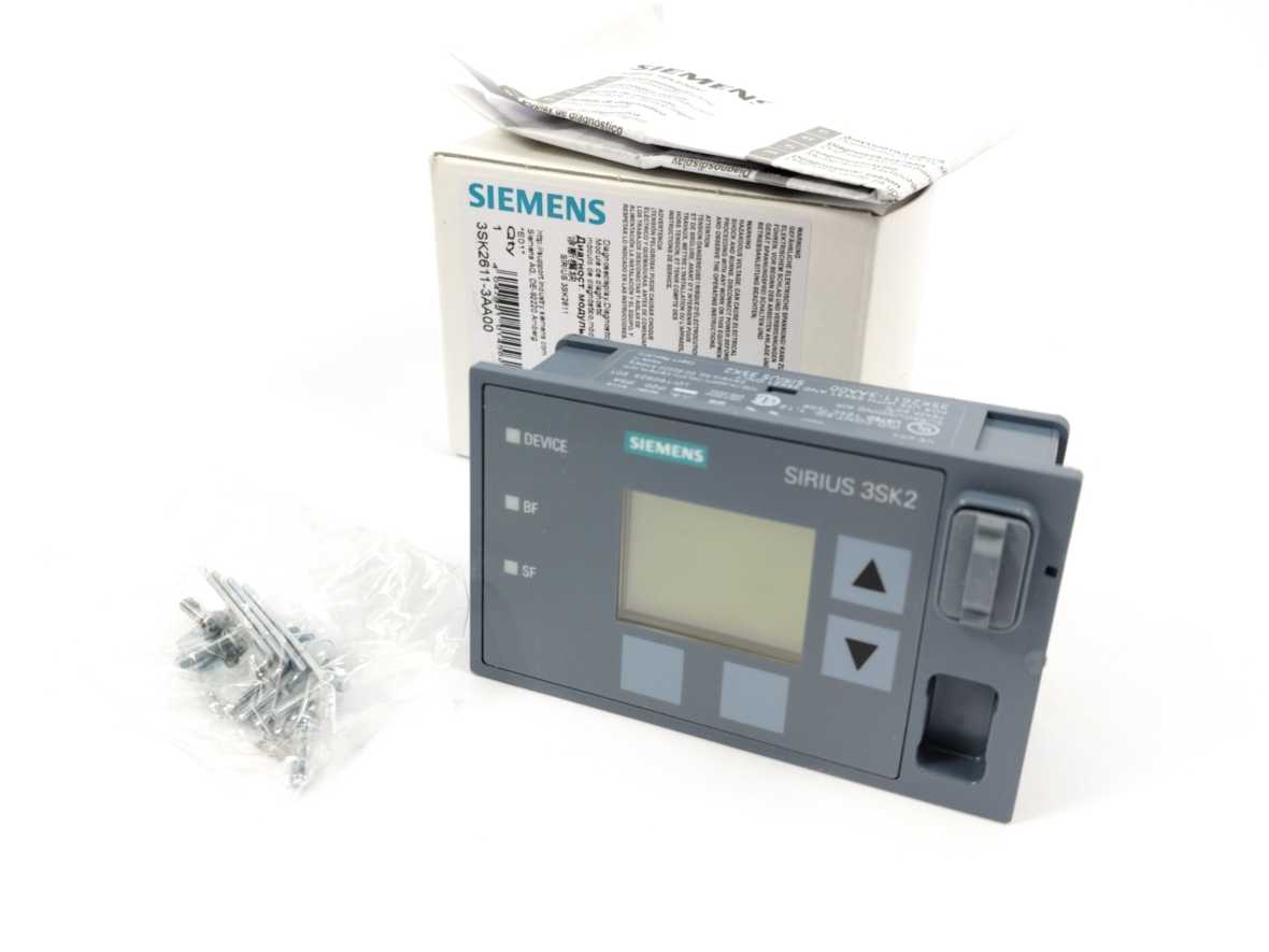 Siemens 3SK2611-3AA00 SIRIUS 3SK2 Diagnostic Module