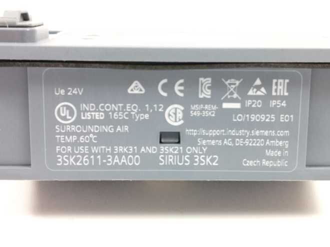 Siemens 3SK2611-3AA00 SIRIUS 3SK2 Diagnostic Module