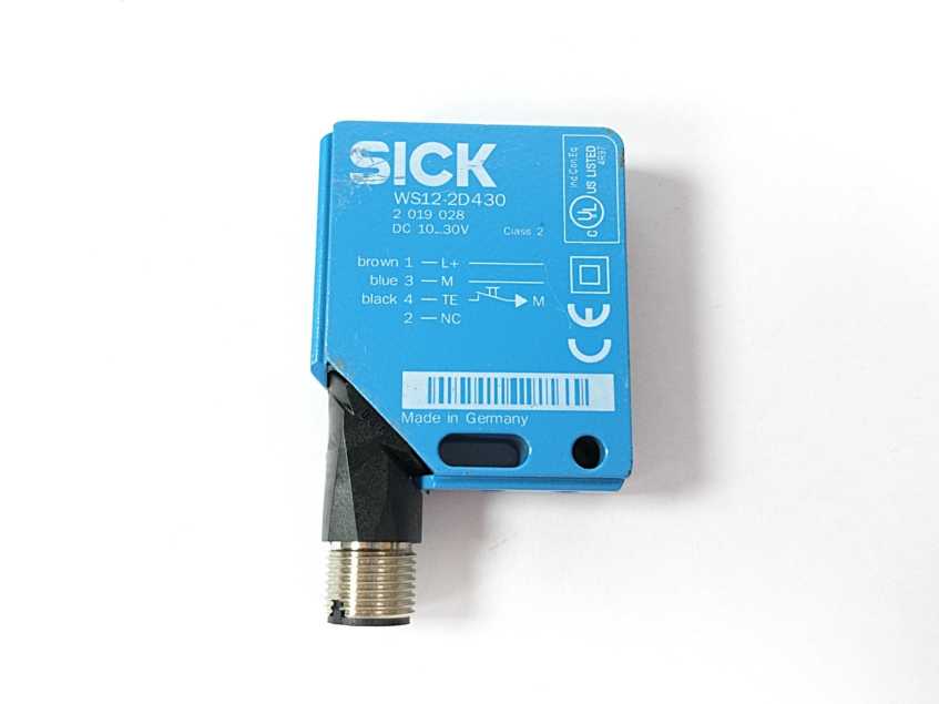 SICK 2019022 & 2019028 WE12-2P430 WS12-2D430 Photoelectric Sensor 2pcs