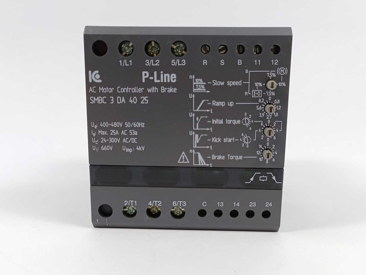 IC Electronic SMBC 3 DA 4025 P-Line AC Motor Controller With Brake