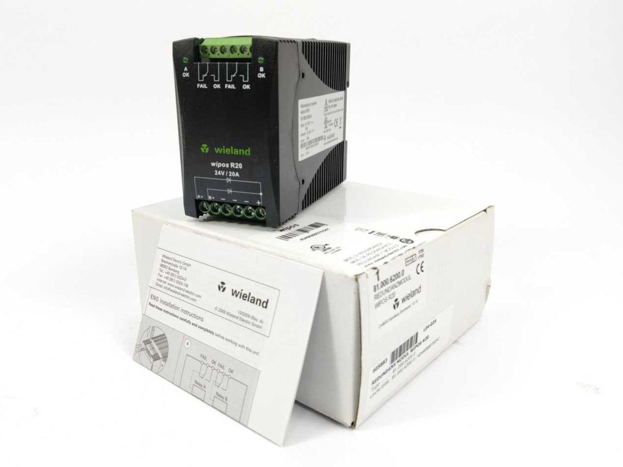 Wieland 81.000.6200.0 Redundancy Module WIPOS R20