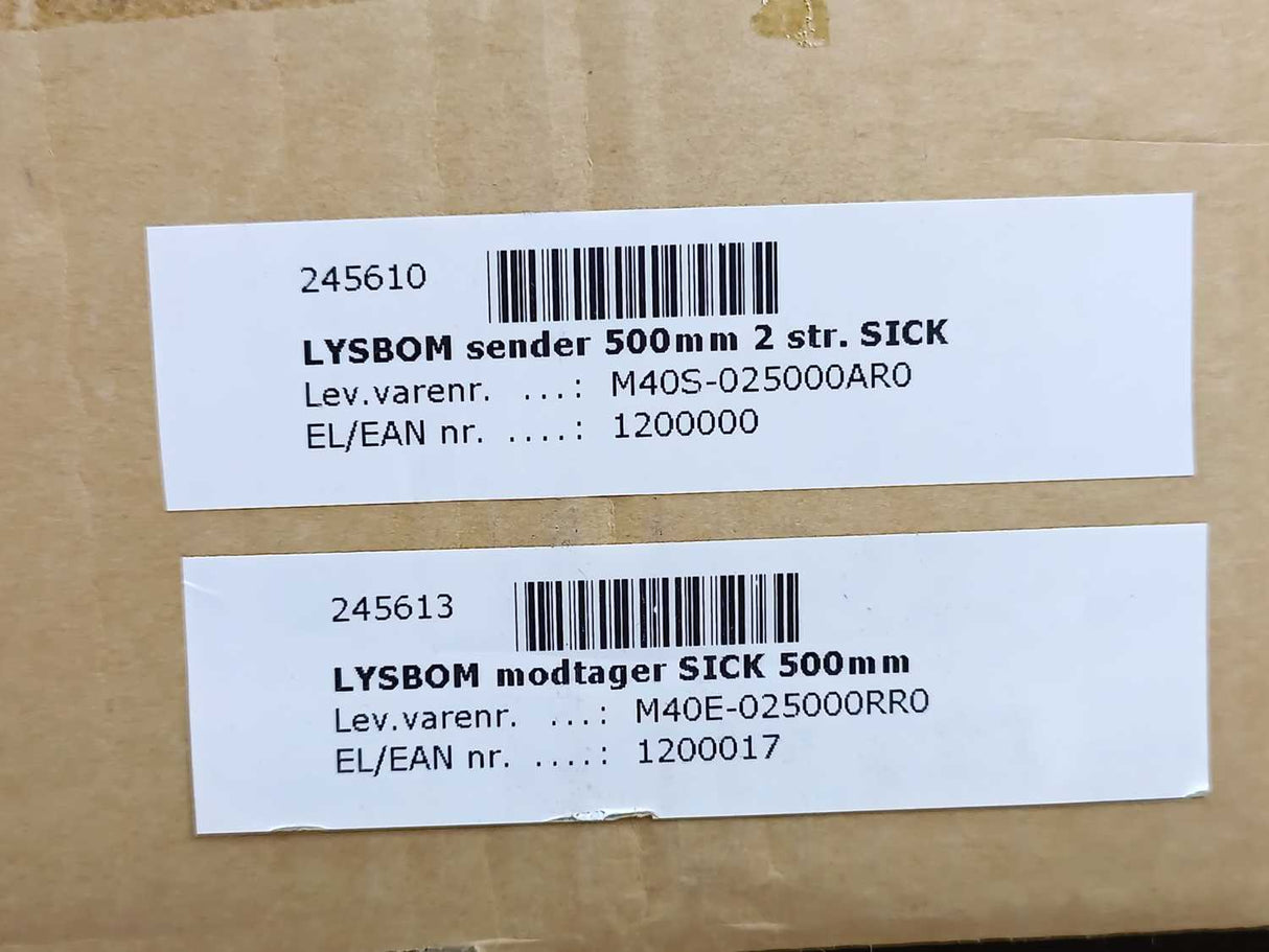 SICK M40S-025000AR0 1200000 Safety Light Barrier Multi-Beam