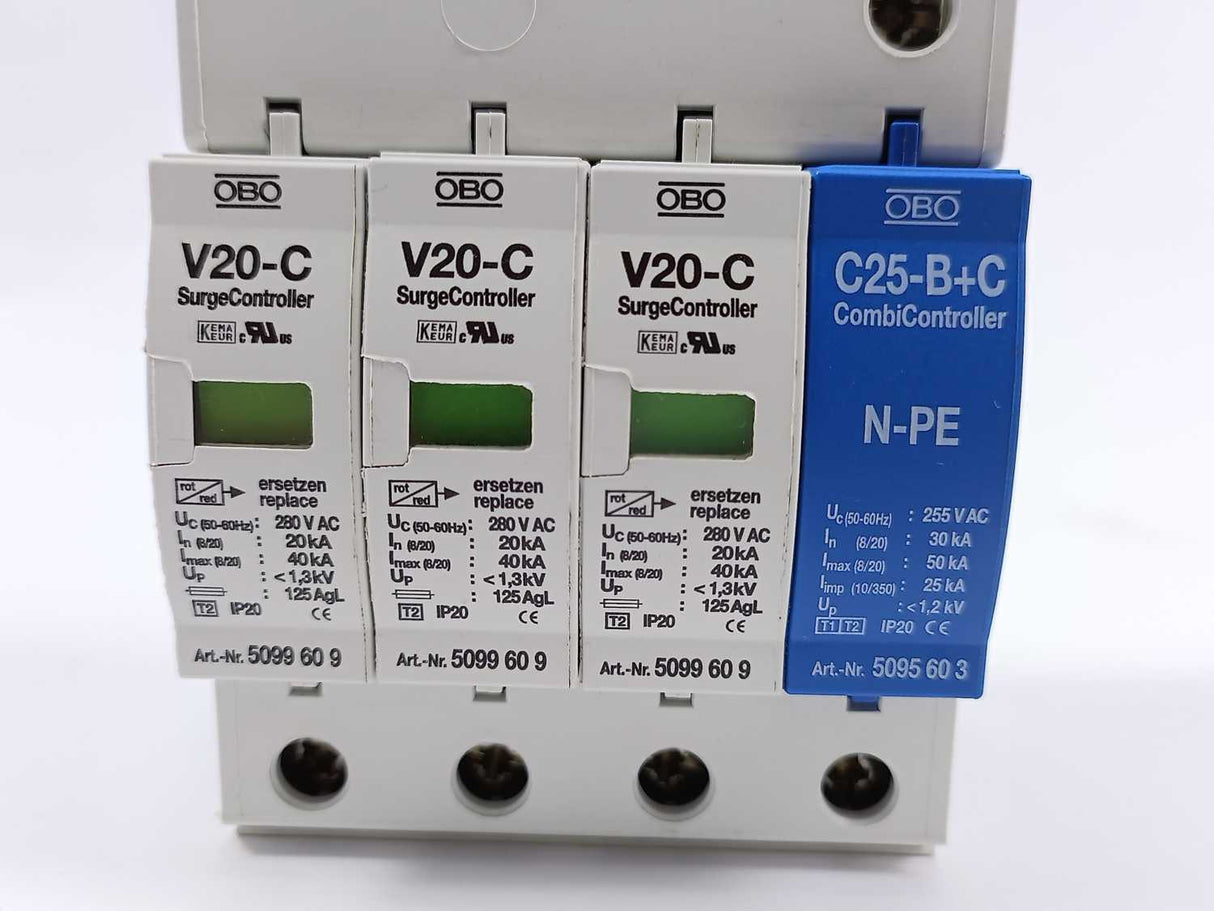 Obo Bettermann C25-B+C & V20-C 5095603 CombiController + 509960 SurgeController