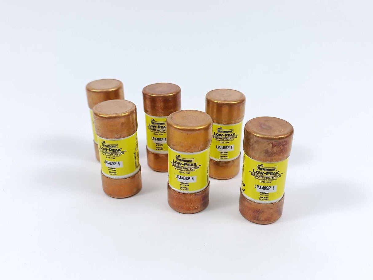 Cooper Bussmann LPJ-40SP U47 Fuse by Eaton 6 Pcs batch