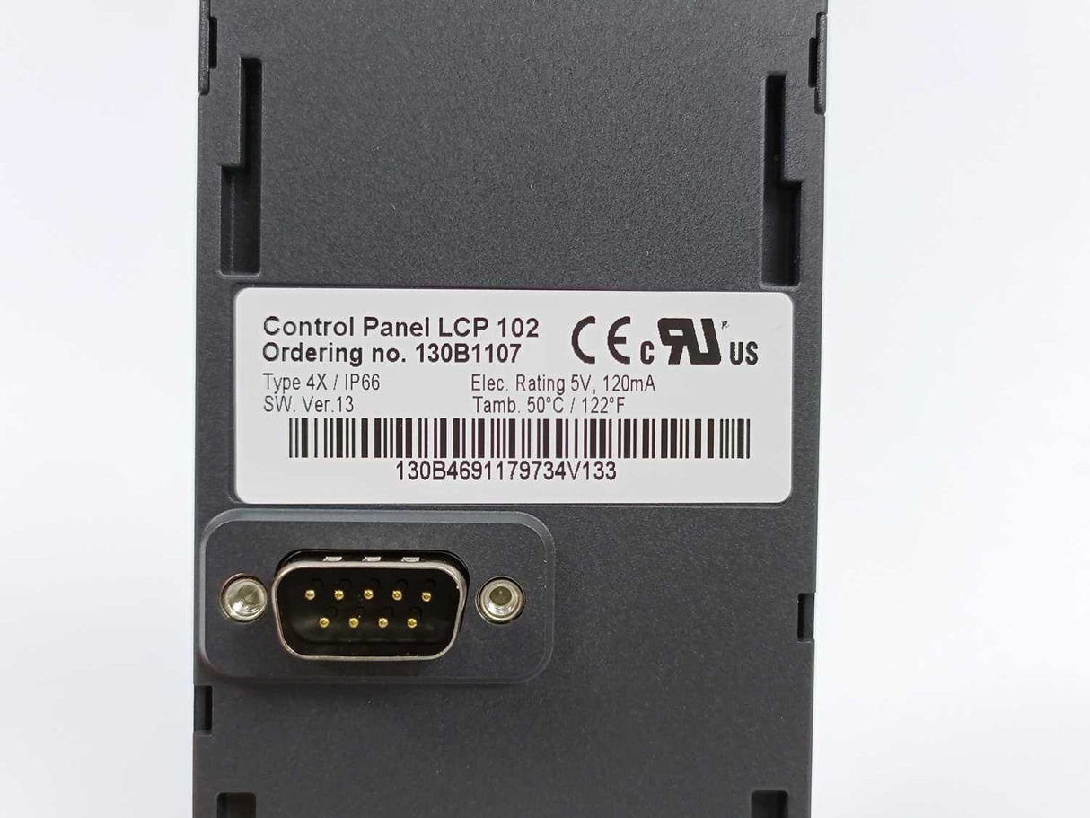 Danfoss 130B1107 Control Panel LCP102