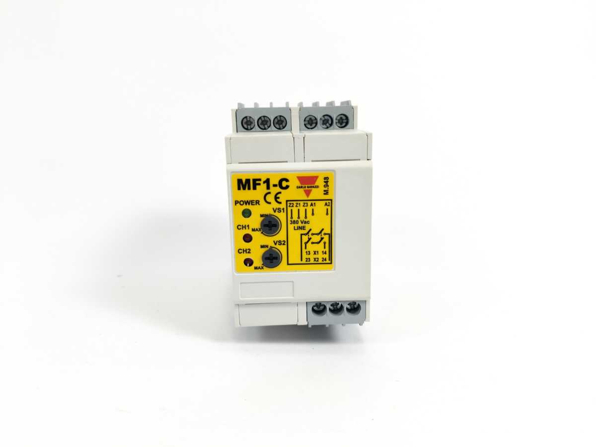 Carlo Gavazzi MF1-C Standstill Monitor Safety Module