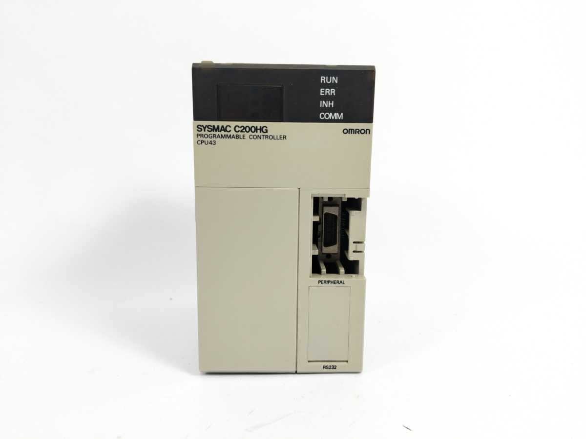 OMRON C200HG-CPU43-E C200HG Programmable Controller CPU43