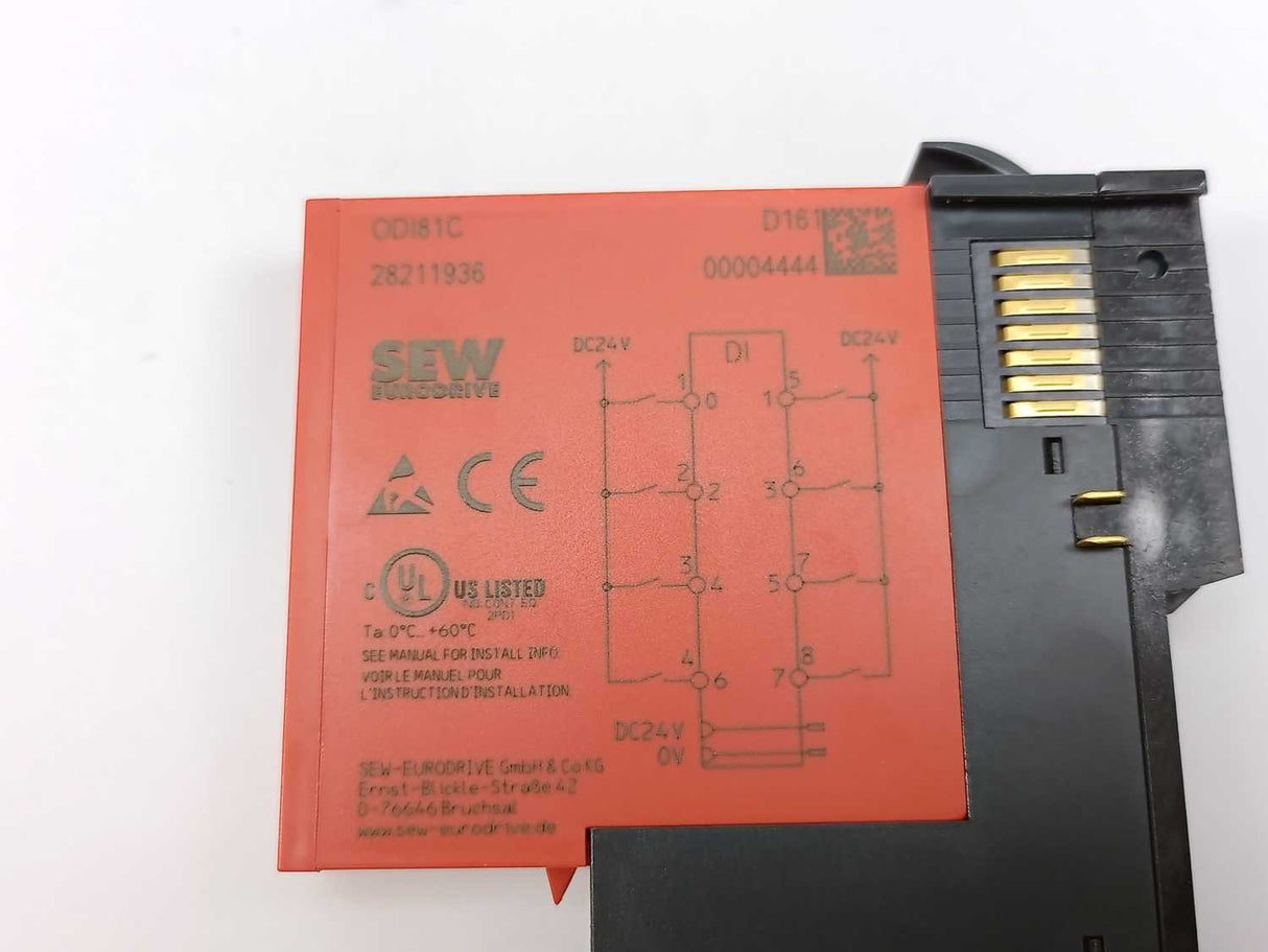 SEW-EURODRIVE  ODI81C 8xDO24V Digital Input Module