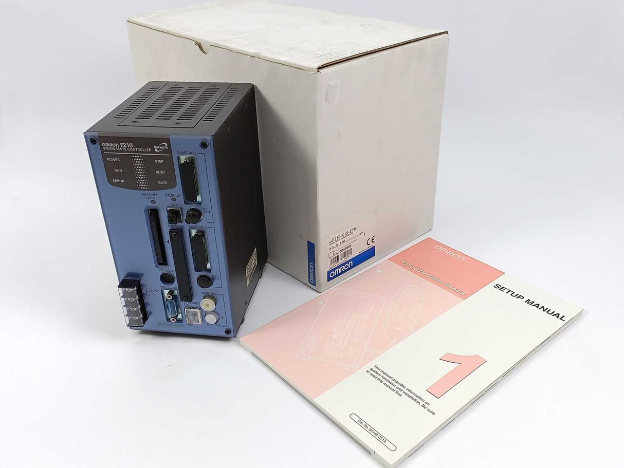 OMRON F210-C15-ETN Vision Mate Controller 24V DC 2.1A