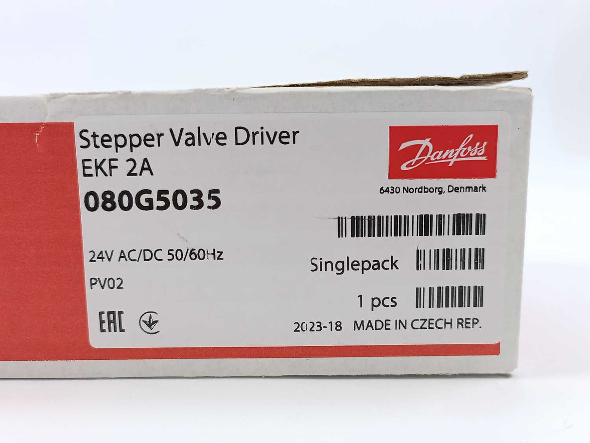Danfoss 080G5035 Stepper Valve Driver 24V AC/DC 50/60Hz