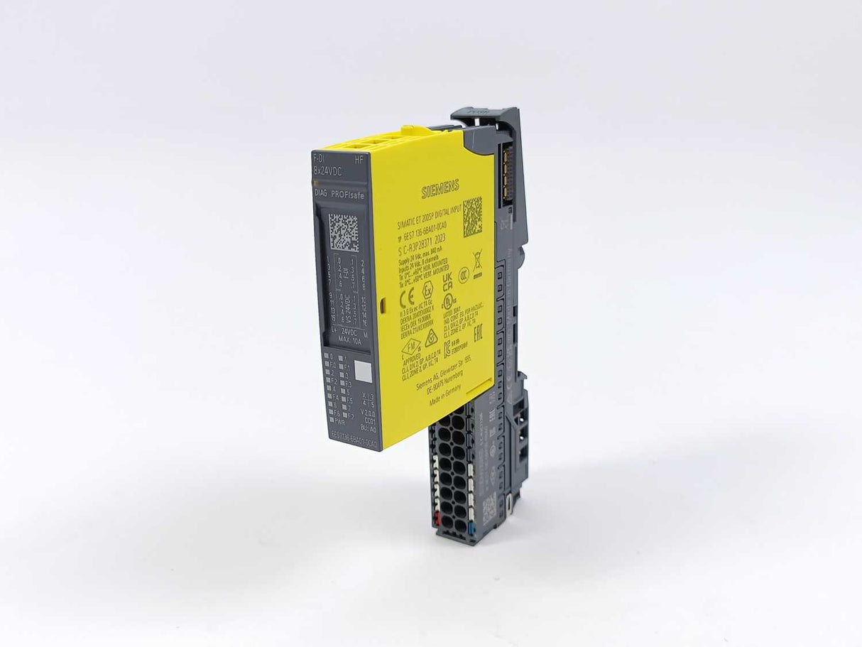 Siemens 6ES7 136-6BA01-0CA0 SIMATIC ET 200SP Digital Input 8x24VDC