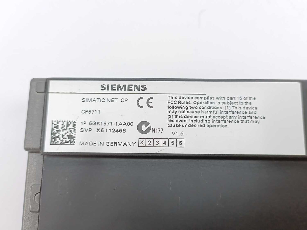 Siemens 6GK1571-1AA00 CP5711 SIMATIC NET CP