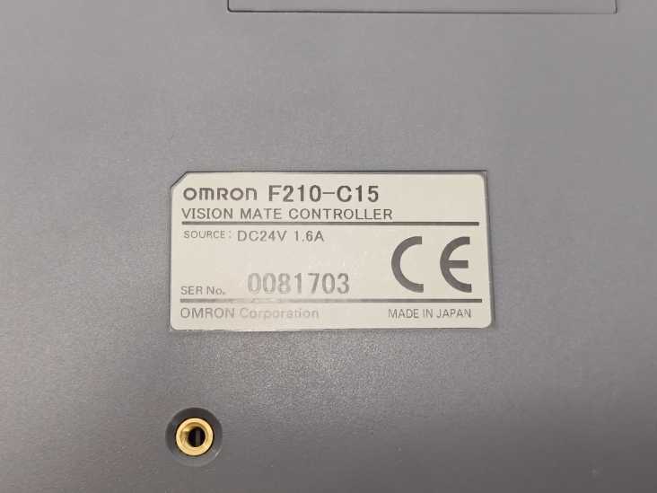 OMRON F210-C15 Vision Mate Controller 24 V DC