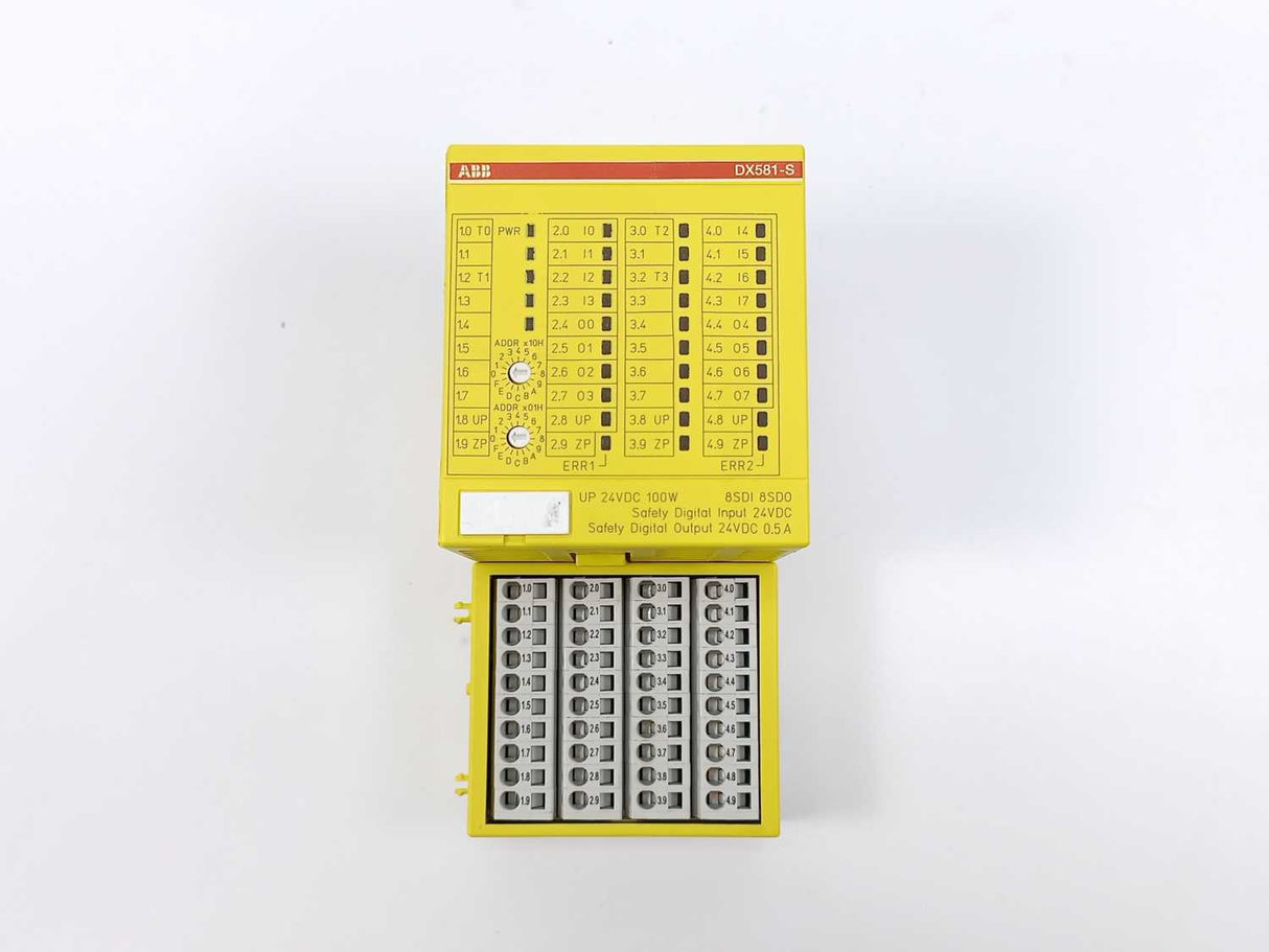 ABB 1SAP284100R0001 DX581-S Safety Dig. Input/Output Module
