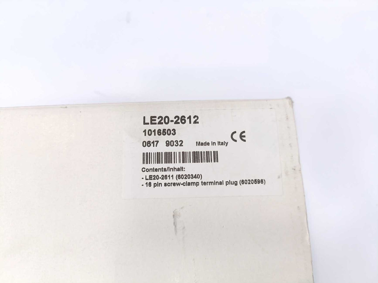 SICK 6020340 LE20-2611 Safety relay