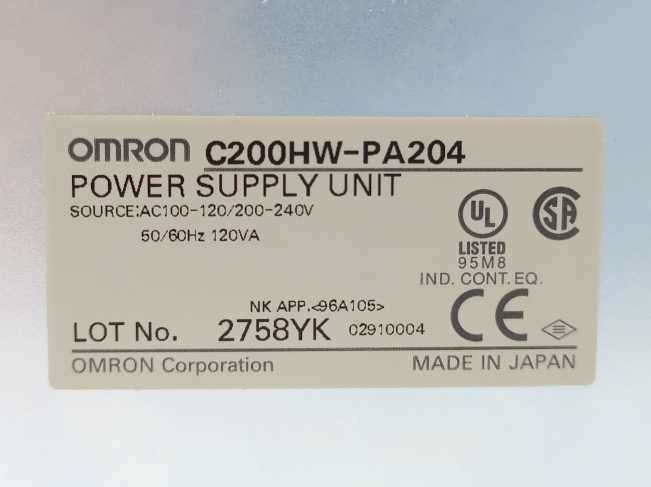 OMRON C200HW-PA204 Power Supply Unit