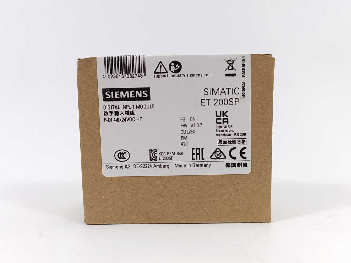 Siemens 6ES7136-6BA00-0CA0 ET 200SP Digital Input Module