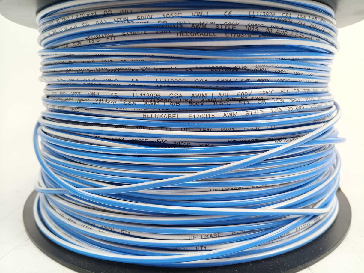HELUKABEL 60314 Single Core UL Style 1015 20AWG Wire. 250m Spool