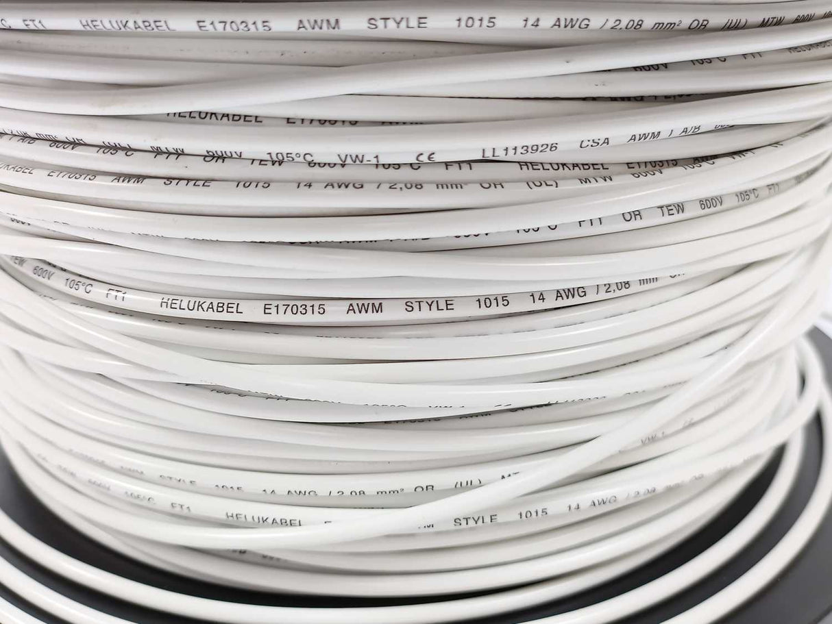 HELUKABEL 60605 Single Core UL Style 1015 14AWG Wire. 305m Spool
