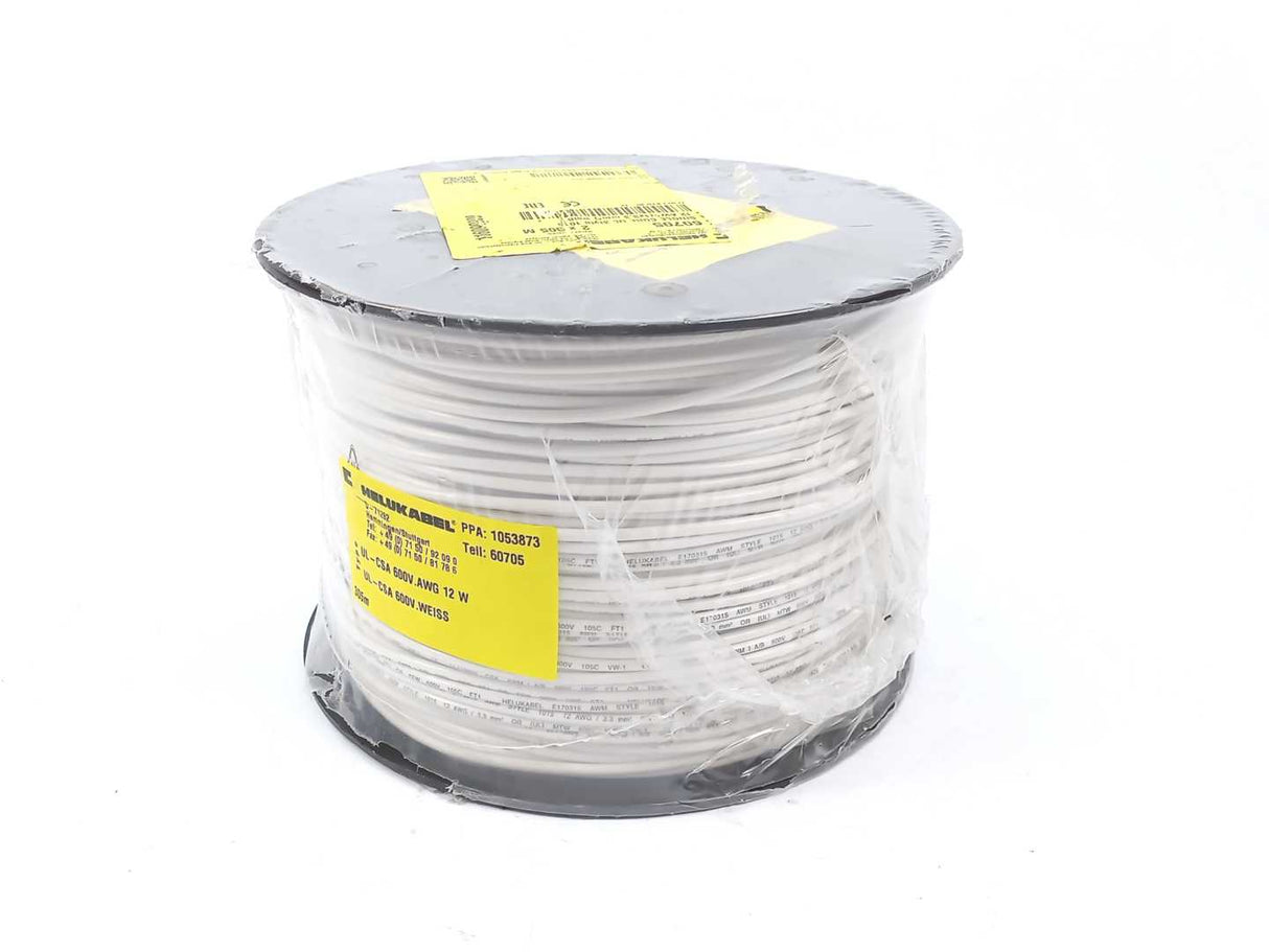 HELUKABEL 60705 Single Core UL Style 1015 12AWG Wire. 305m Spool