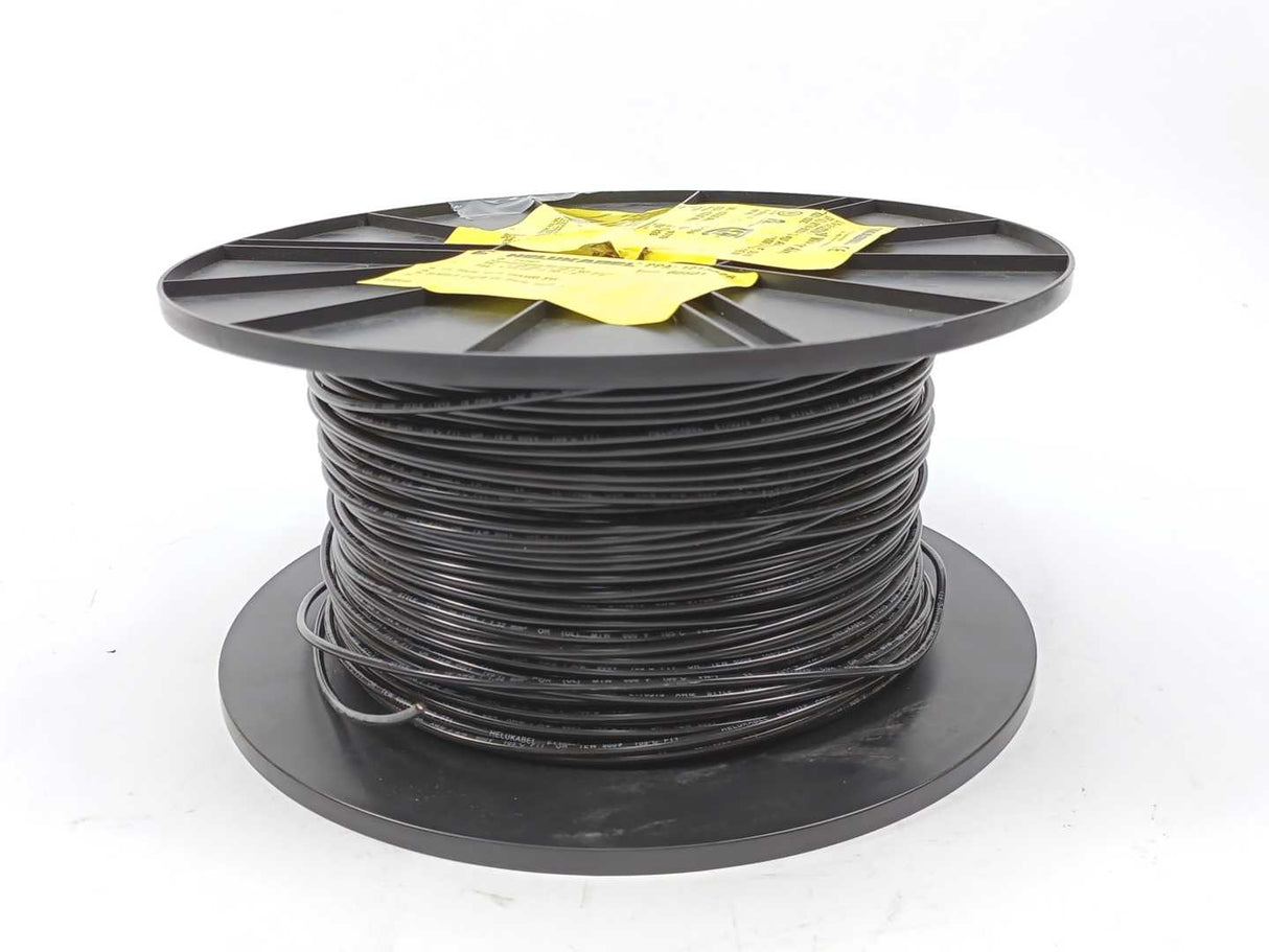 HELUKABEL 60501 Single Core UL Style 1015 16AWG Black Wire. 250m Spool