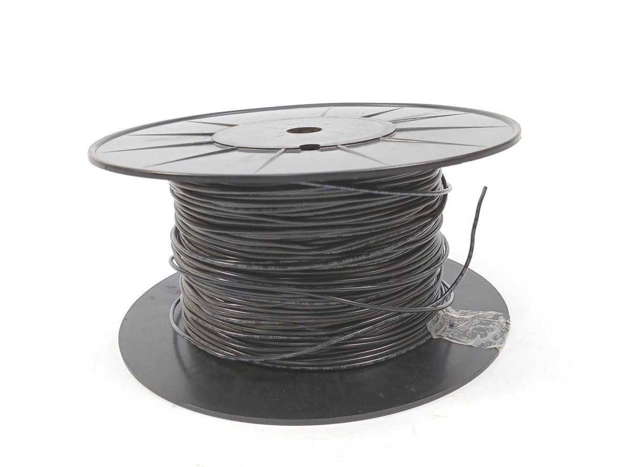HELUKABEL 60401 Single Core UL Style 1015 18AWG Black Wire. 200m Spool