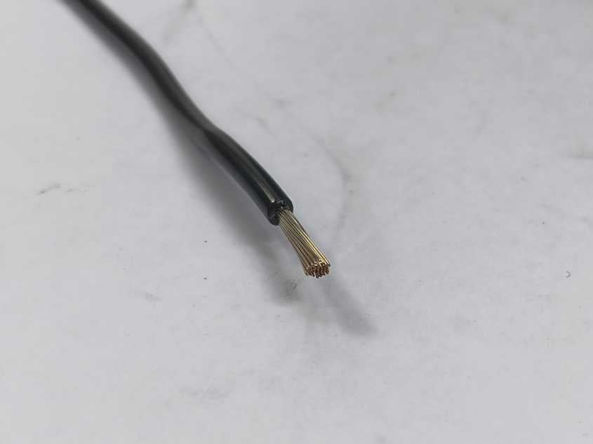 HELUKABEL 60601 Single Core UL Style 1015 14AWG Black Wire. 200m Spool