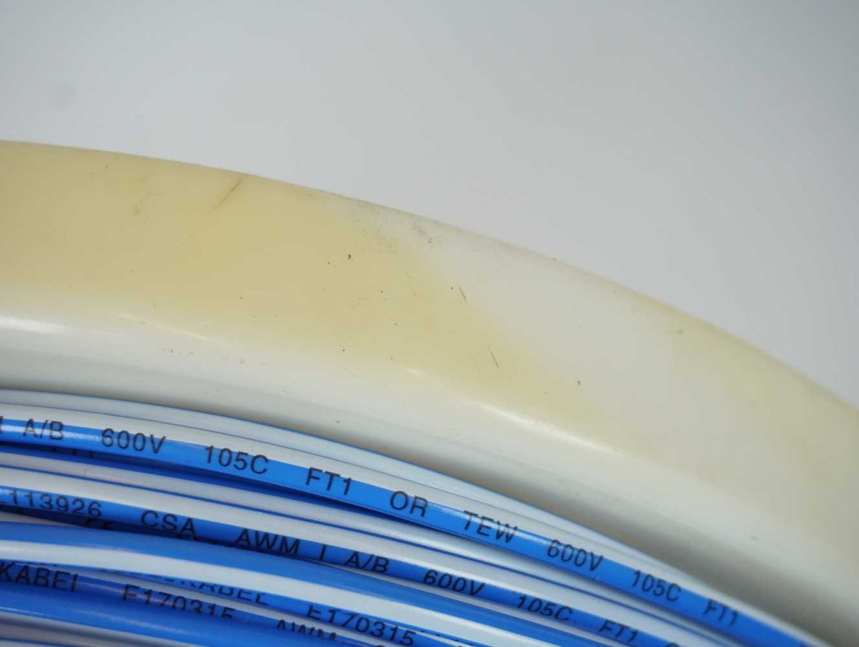 HELUKABEL 60614 Machine Tool Wire / AWM LiYw 1x2.08QMM 14AWG 1C Blue-White 252m