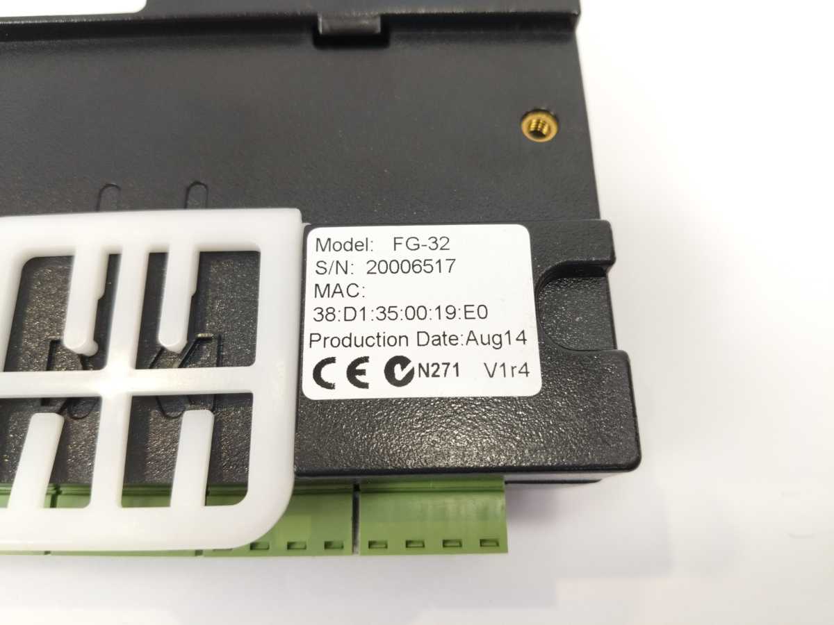 EasyIO FG-32 FG32 DDC Sedona Series: 32 I/O Controller