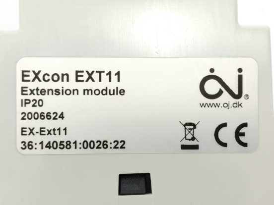 OJ EXcon Ext11 EXHAUSTO EXcon EXT11 Extension Module, Batch of 2 pcs.