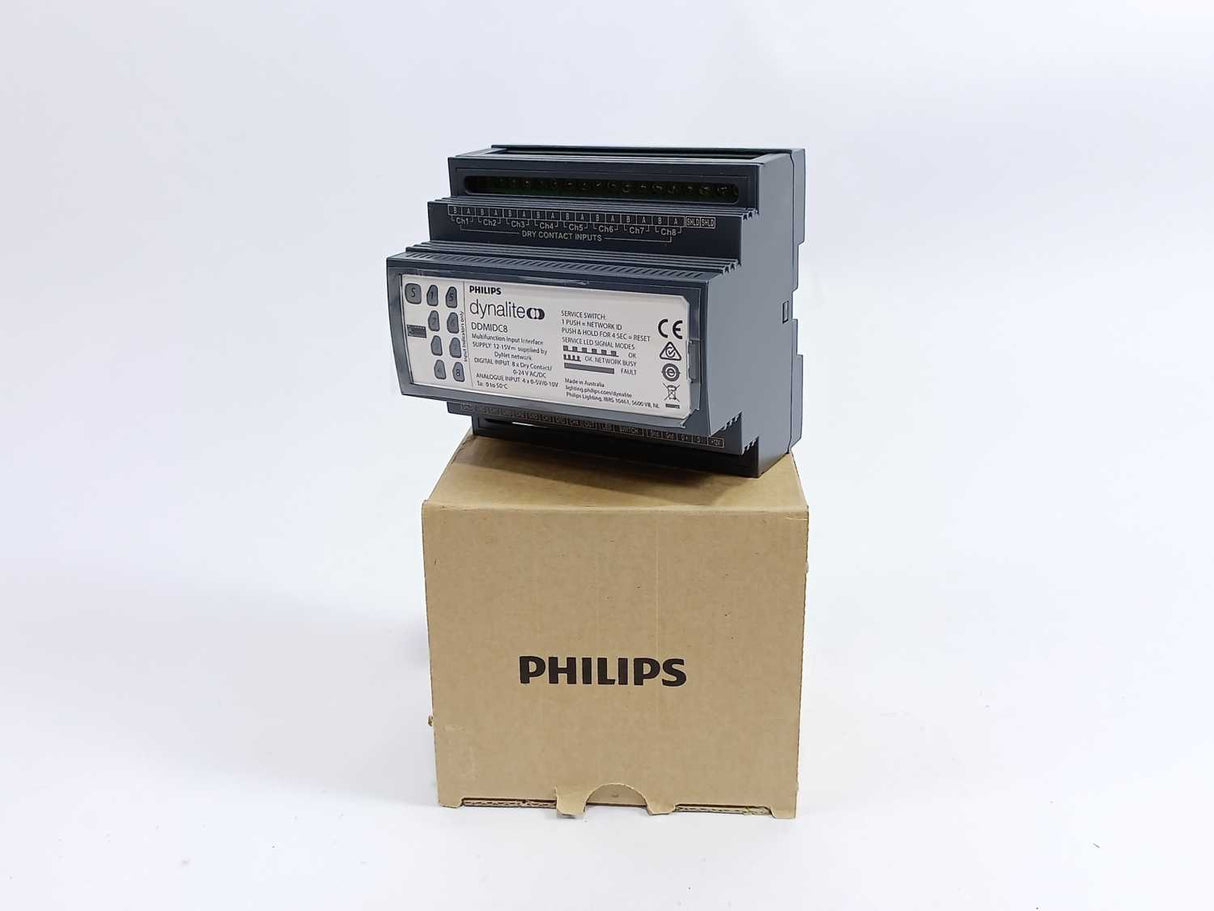 Philips DDMIDC8 Dynalite DIN Multi I/P 8x Dry Contact
