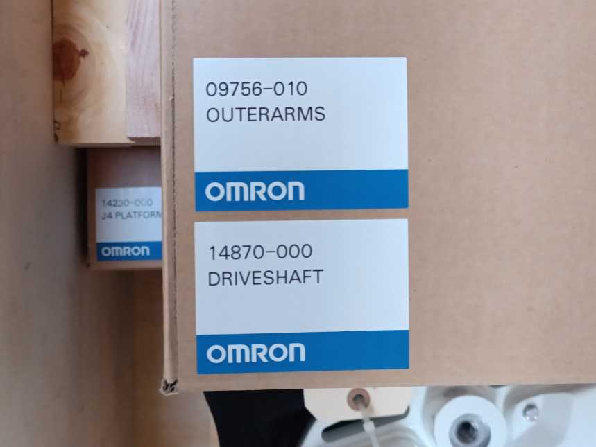 OMRON 17201-45604 Hornet 565 Parallel Robot, Robot ID: 751-500122