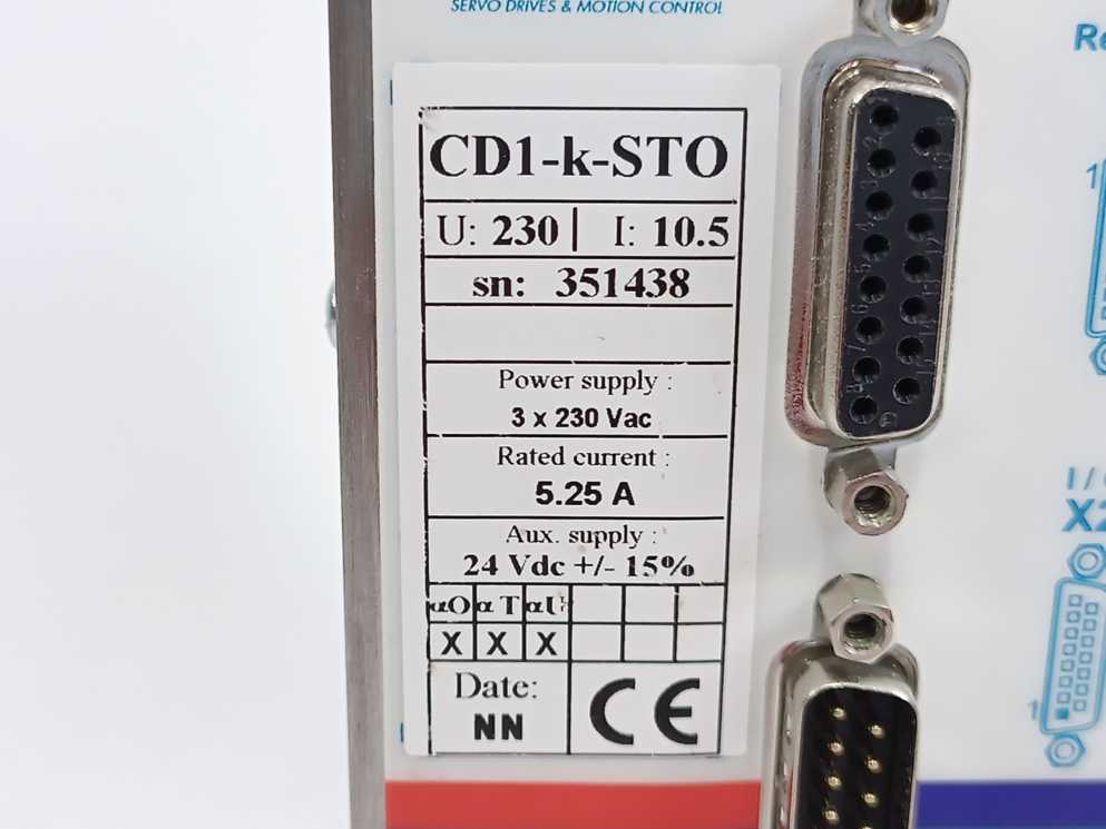Infranor CD1-k-STO Servo Motor Drive Controller