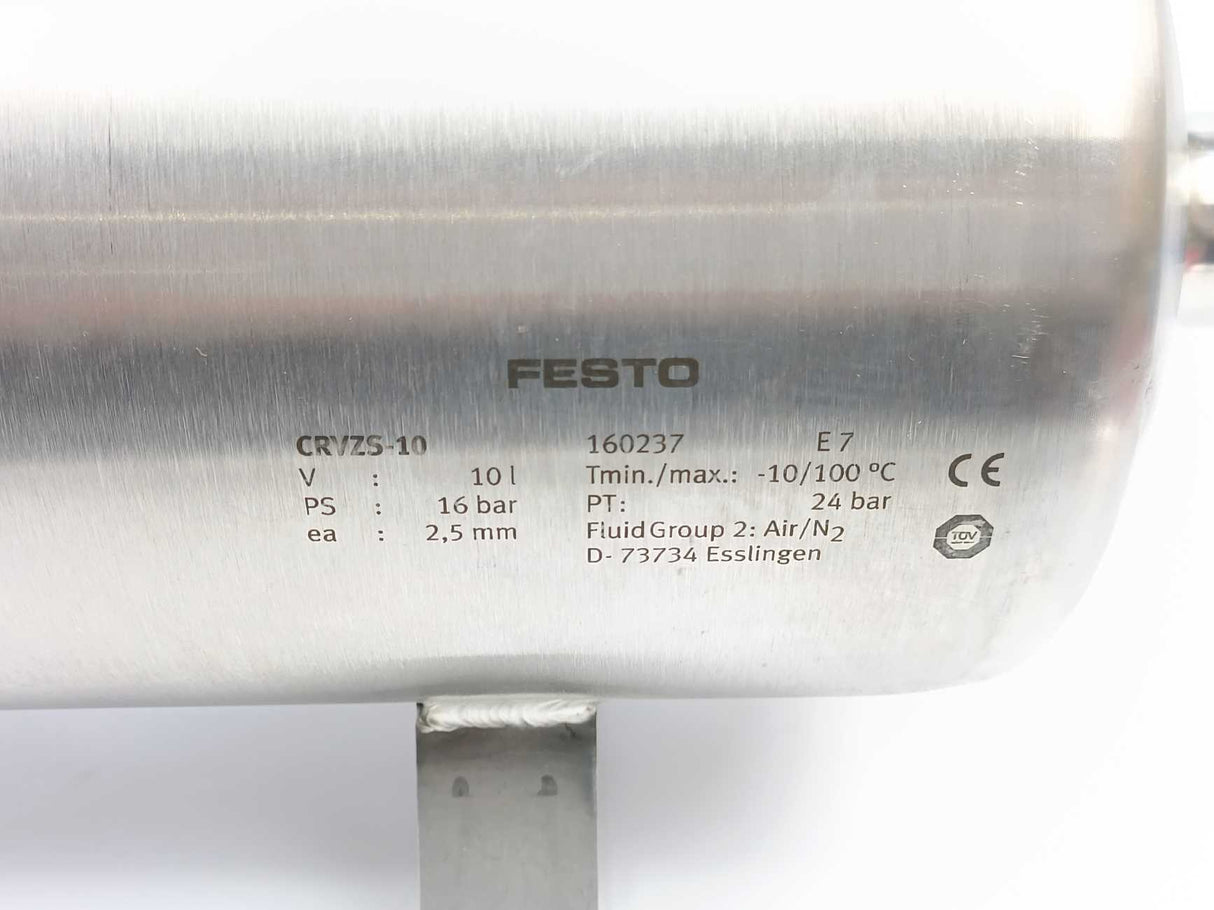 Festo 160237 Air Reservoir CRVZS-10