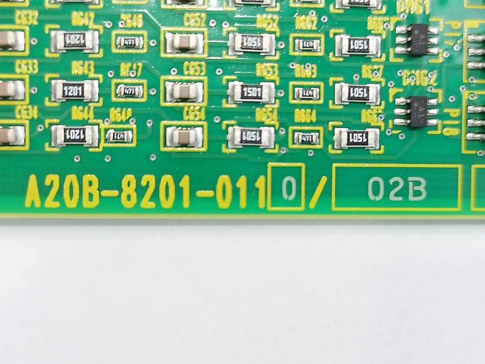 Fanuc A20B-8201-0110/02B HCD55G Circuit Board