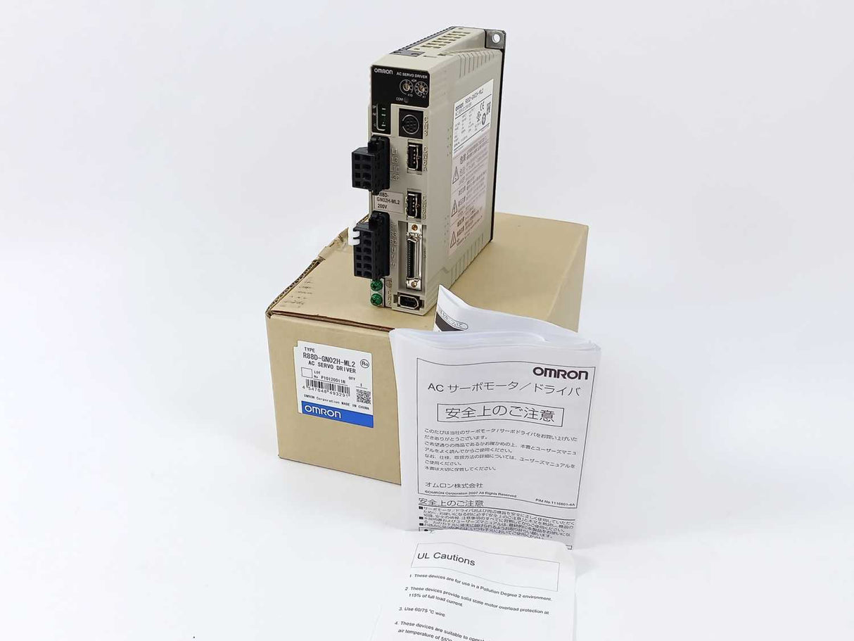 OMRON R88D-GN02H-ML2 AC Servo Drive 0.2 kW