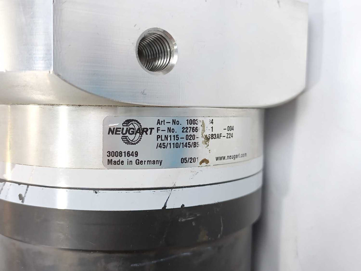 NEUGART 10037834 PLN115-020-SSB3AF-Z24 Planetary Gearbox