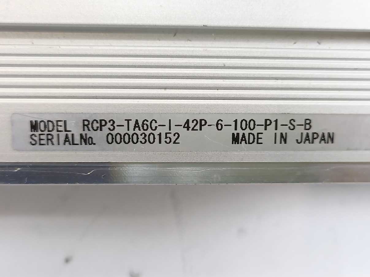 IAI Corporation RCP3-TA6C-I-42P-6-100-P1-S-B Electric Linear Actuator