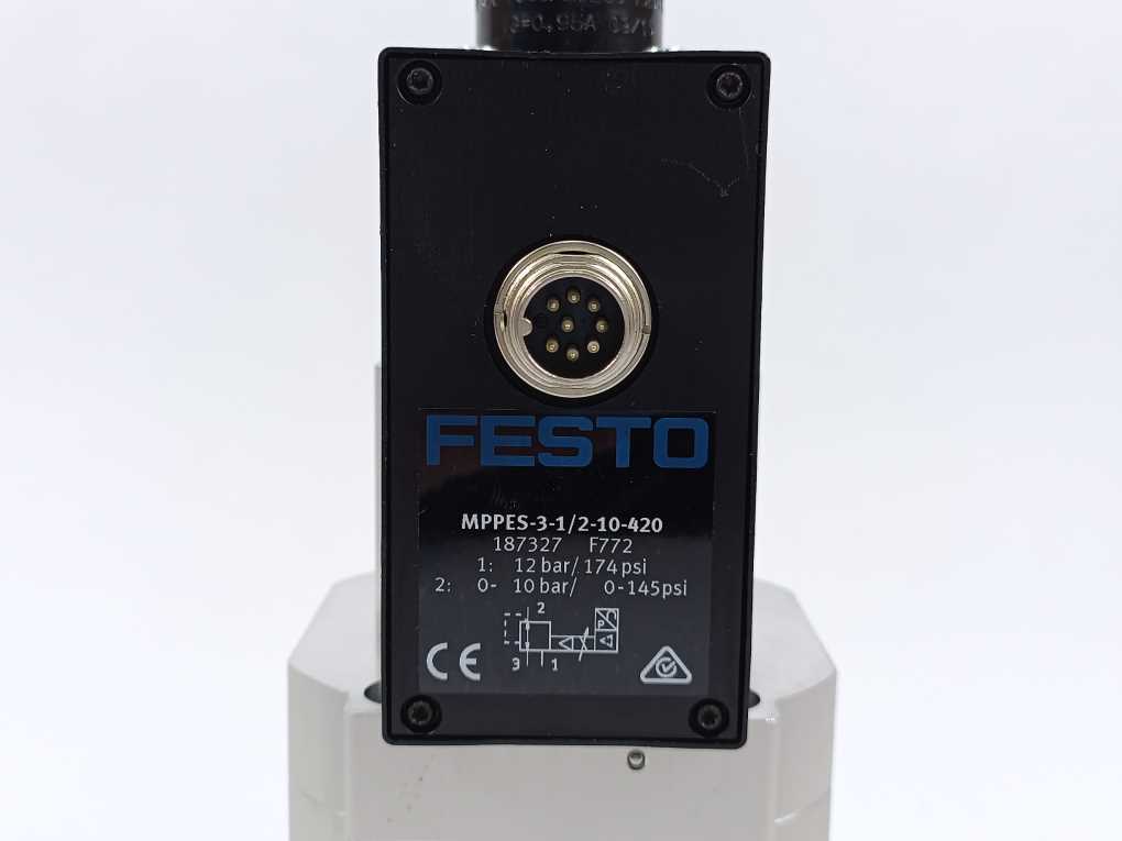 Festo 187327 MPPES-3-1/2-10-420 Proportional-pressure Regulator