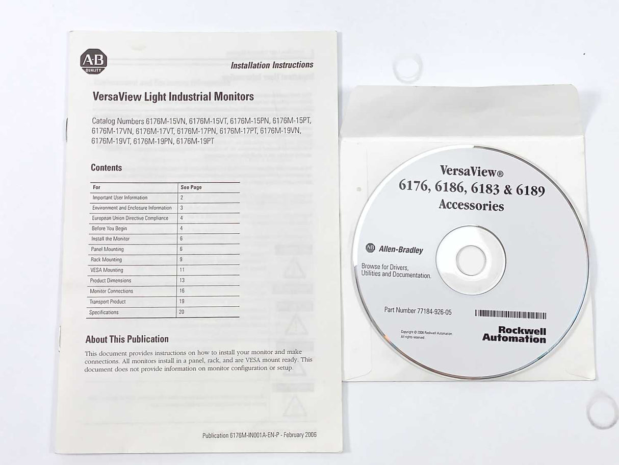 AB 6176M-17VT Ser. A VersaView 1750M