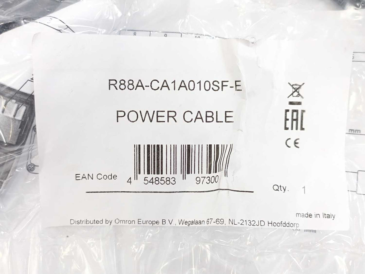 OMRON R88A-CA1A010SF-E Power Cable