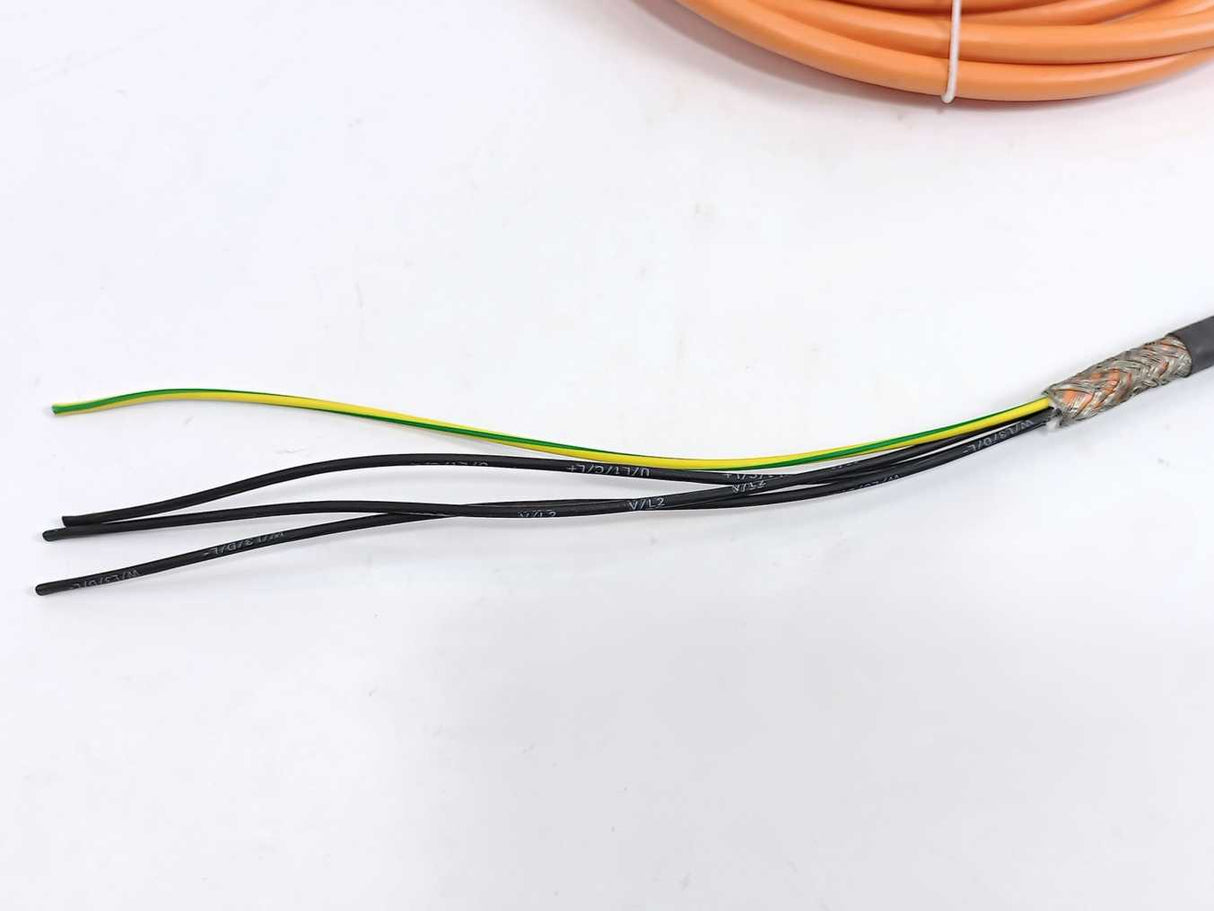 Siemens 6FX5002-5CG01-1AH0 Power Cable Preassembled, 4X1.5C, Length: 7m