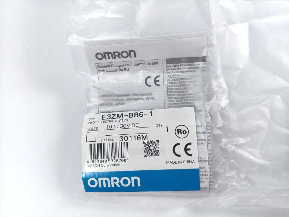 OMRON E3ZM-B86-1 Photoelectric Switch