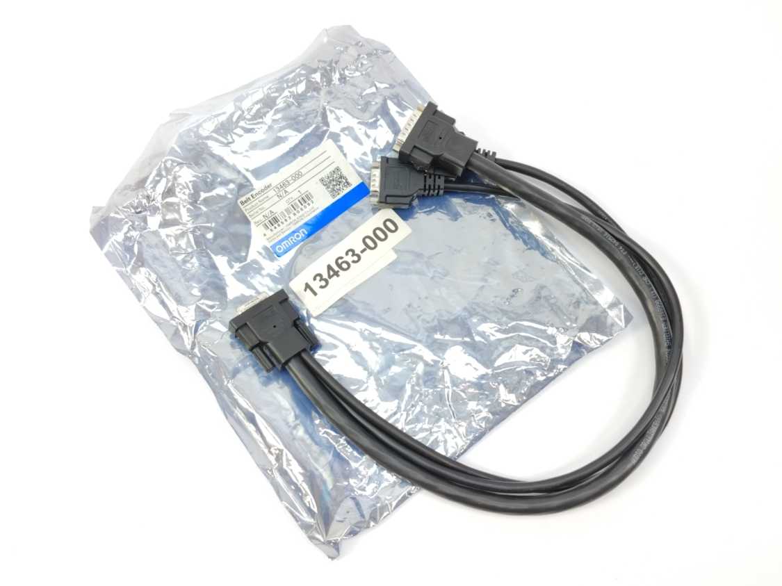 OMRON 13463-000 Xbeltio I/O Cable / Belt Encoder for Robot