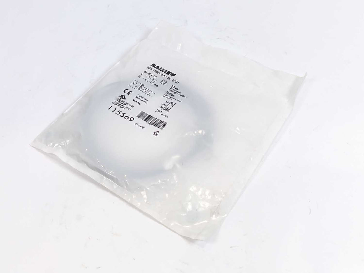 BALLUFF BAW M08EI-UAD15B-BP03 BAW000T Inductive Distance Sensor