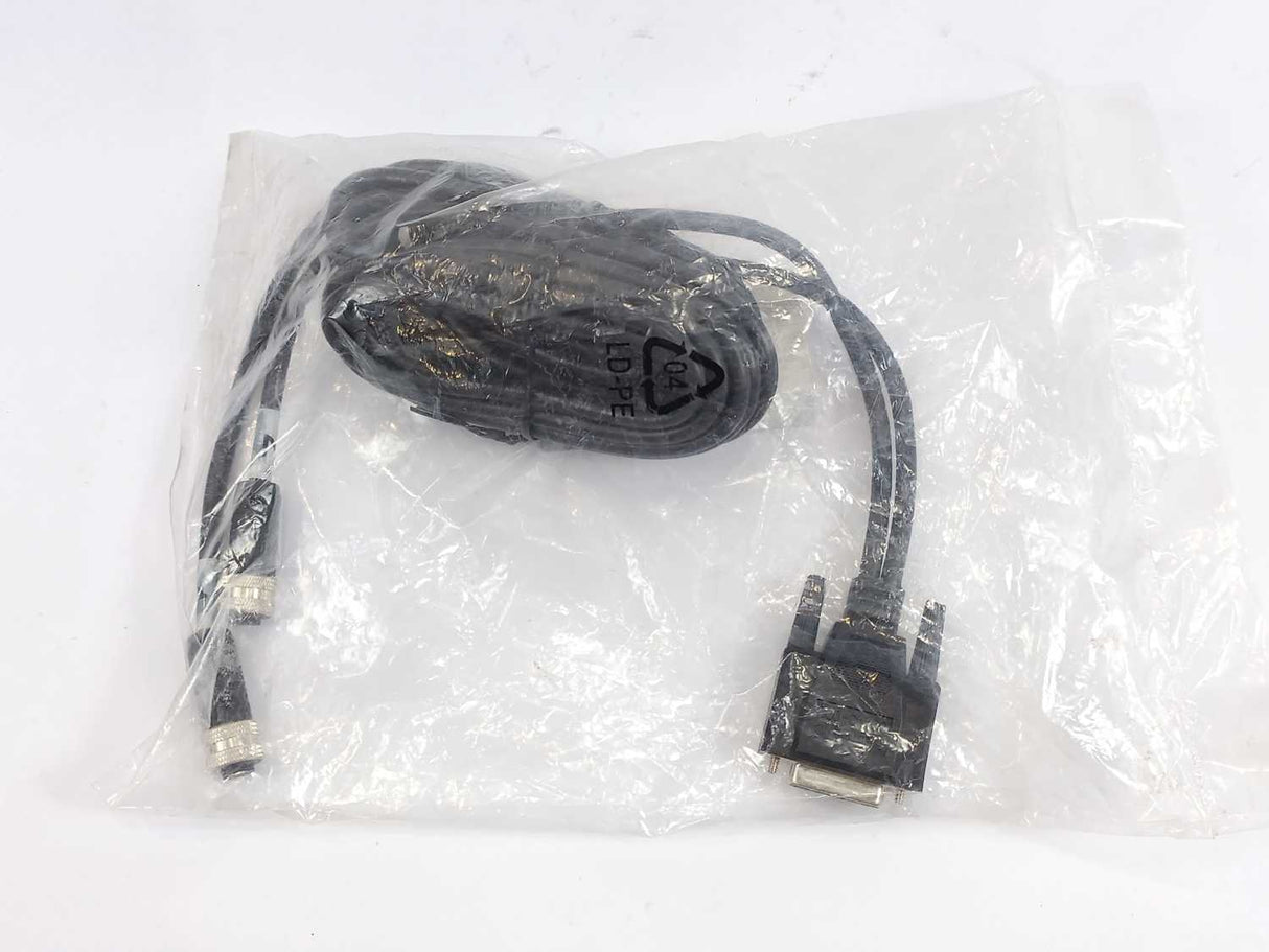 OMRON 09443-000 Belt Encoder Cable to M12 Female, 2-Encoder Support, 3 m