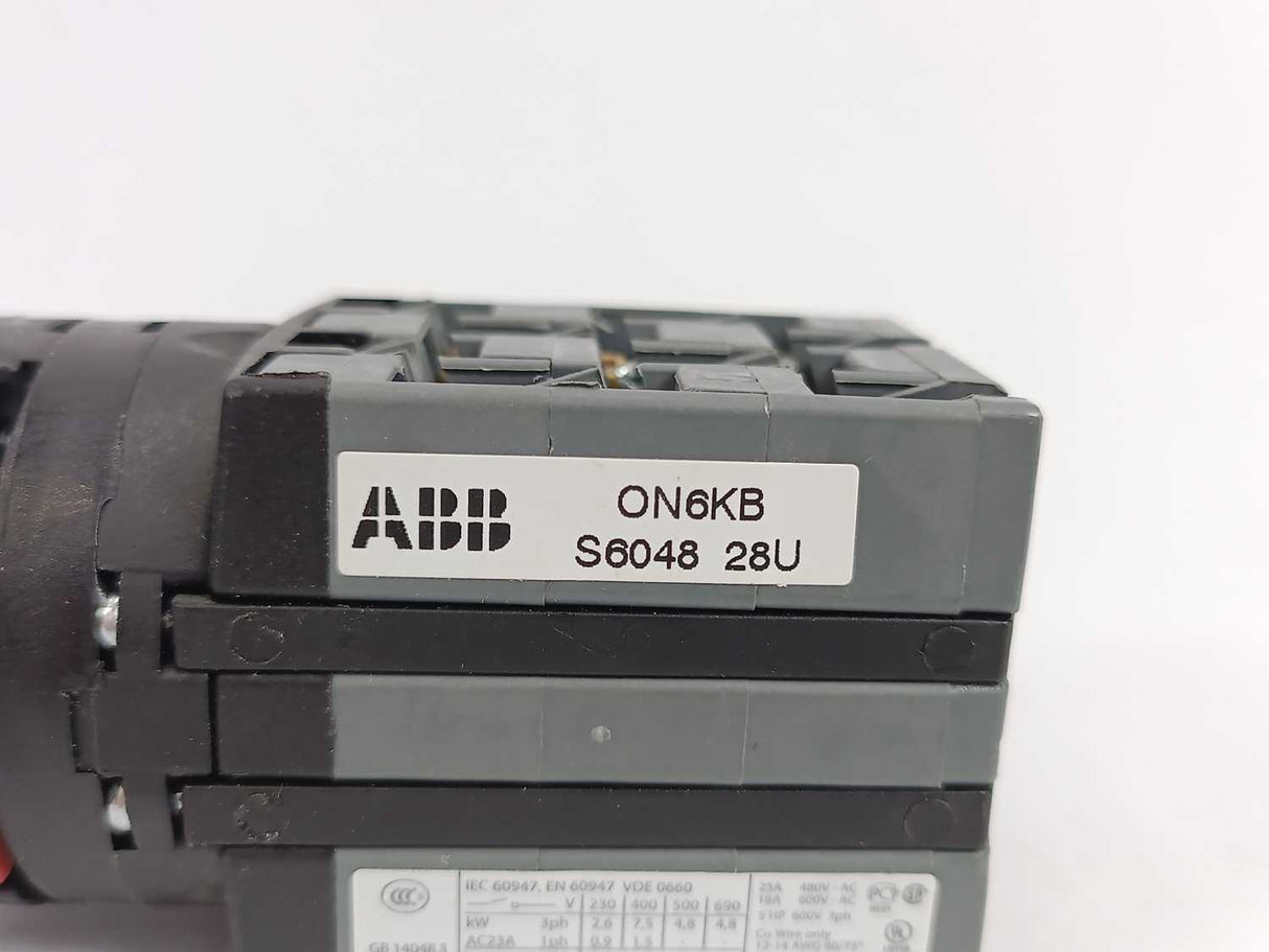 ABB ON6KB ON6KB Rotary Cam Switch