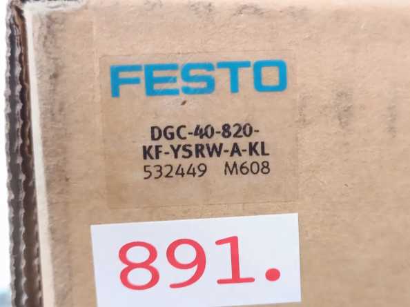 Festo 532449 DGC-40-820-KF-YSRW-A-KL